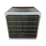 不銹鋼316l顯熱板式換熱器帶法蘭直接安裝熱回收裝置