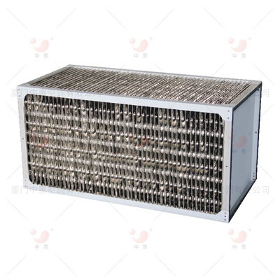 CO/RCO催化燃烧废气降温余热回收气气不锈钢板式热交换器